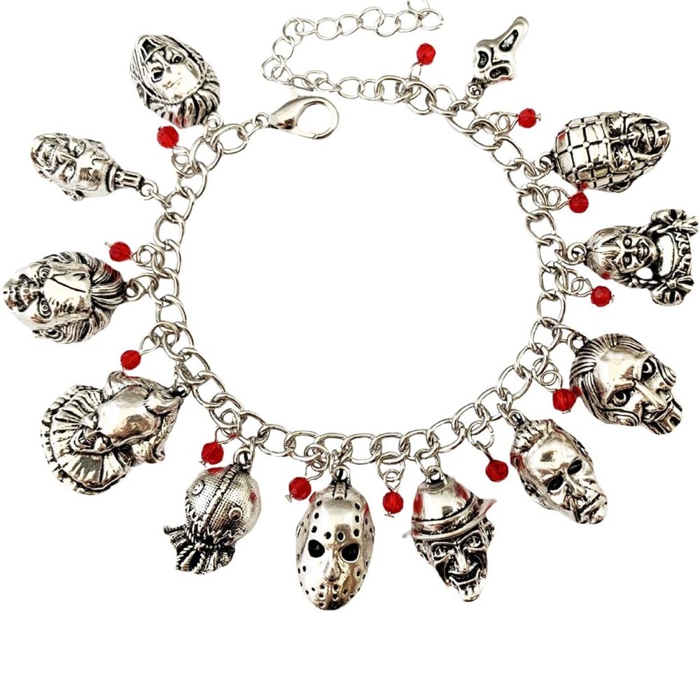 Horror Icons Charm Bracelet
